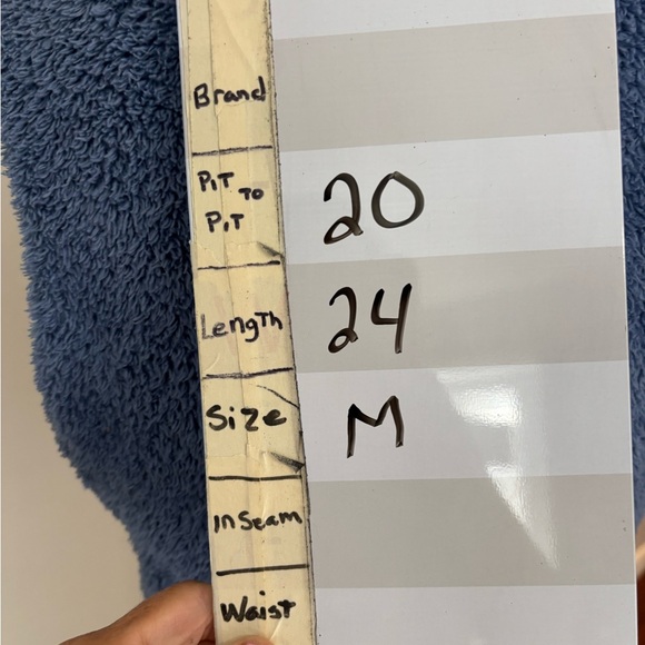 patagonia fleece Los Gatos‎ Vest Women Medium Blue Light Navy Warm Soft Pockets - Picture 10 of 10